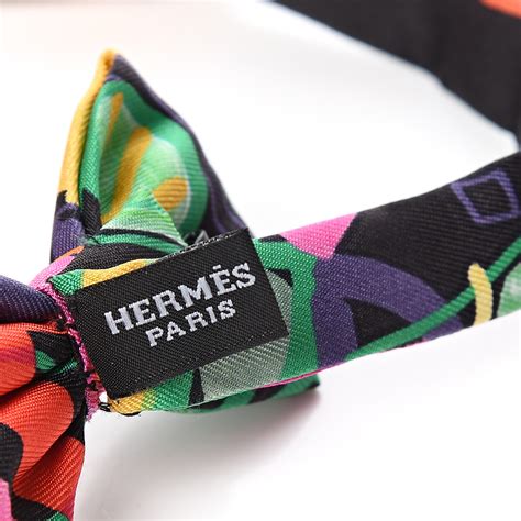 hermes tie trad|Hermes bow ties.